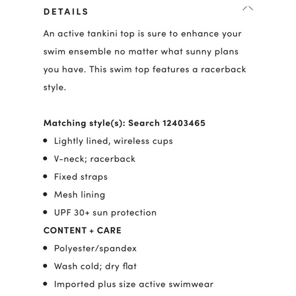 Torrid Coral Racerback Wireless Tankini Top - Picture 10 of 10